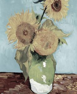 Van Gogh Floral Vase