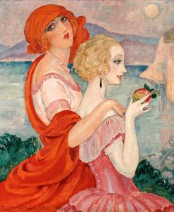 Wegener On The Road To Anacapri 1922