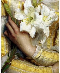 Lilies detail Gustav Pope 1895