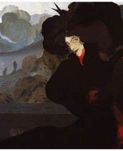 De Feure La Dame Au Chapeau Noir 1899