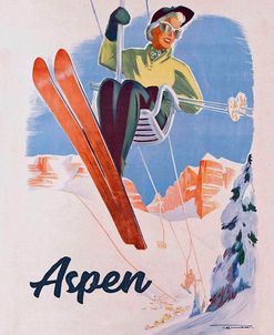Vintage Aspen Ski Lift