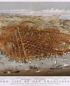 Map Of The City Of San Francisco 1878