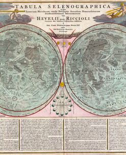 Map Of The Moon-Geographicus-Tabula Selenographica Moon Doppelmayr 1707