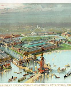 Official Birdseye View World’s Columbian Exposition, Chicago 1893