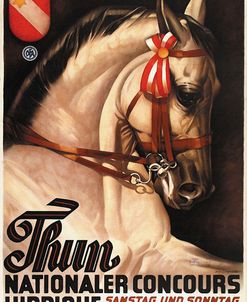 Swiss National Equestrian Horse show 1929
