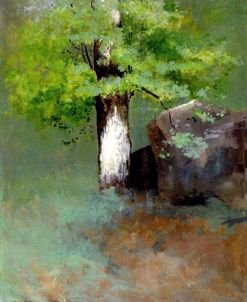 The Tree by Odilon Redon 1875