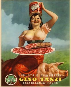 Vintage Italian Meat Ad