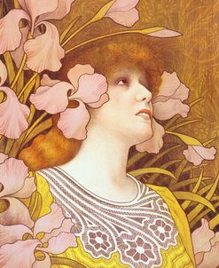 Beautiful Art Nouveau Woman