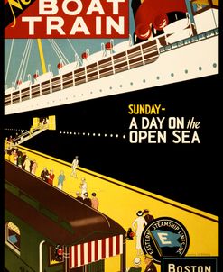 Vintage Travel, The Boat Train 1925