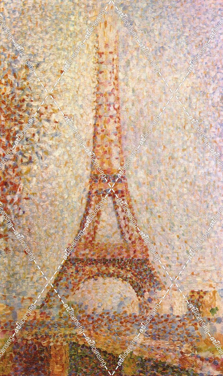 Georges Seurat The Eiffel Tower 1889