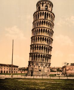 The Leaning Tower Of Pisa, Italy 1890
