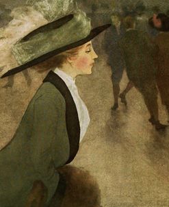 Roller Skating Yoshio Markino 1912