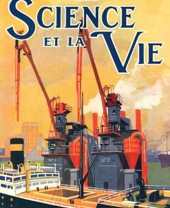 French Science Magazine Cover 1928