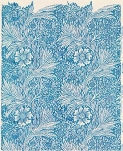 Blue Marigold By William Morris 1874