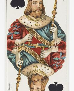 French Tarot Deck King of Spades 1898