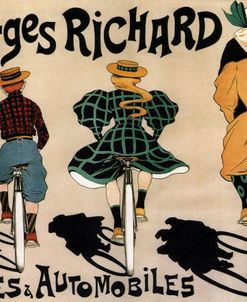 Georges Richard Cycles And Automobiles Vintage Ad 1896