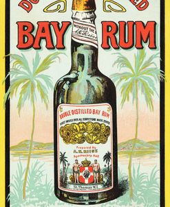 Double Distilled bay Rum 1880