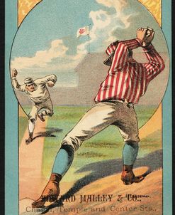 Twist Trading Card 1st Baseman 1882