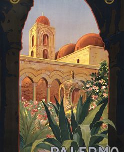 Palermo Sicilia Vintage Travel 1920