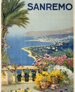 Sanremo Alicandri Roma Travel Advert  1920