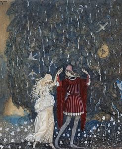 Lena Dances With The Knight By John Bauer 1915