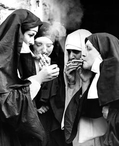 Naughty Smoking Nuns