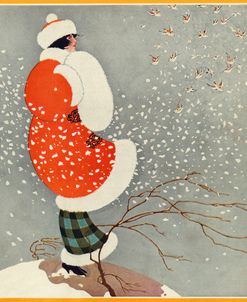 Snow Buntings by Will Hammell 1913