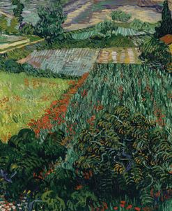 Field With Poppies 1889 Van Gogh