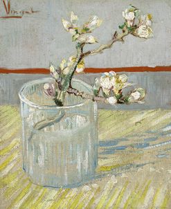 Sprig Of Flowering Almond In A Glass 1888 Van Gogh
