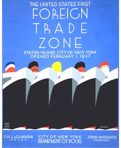 The United States First Foreign Trade Zone WPA 1937