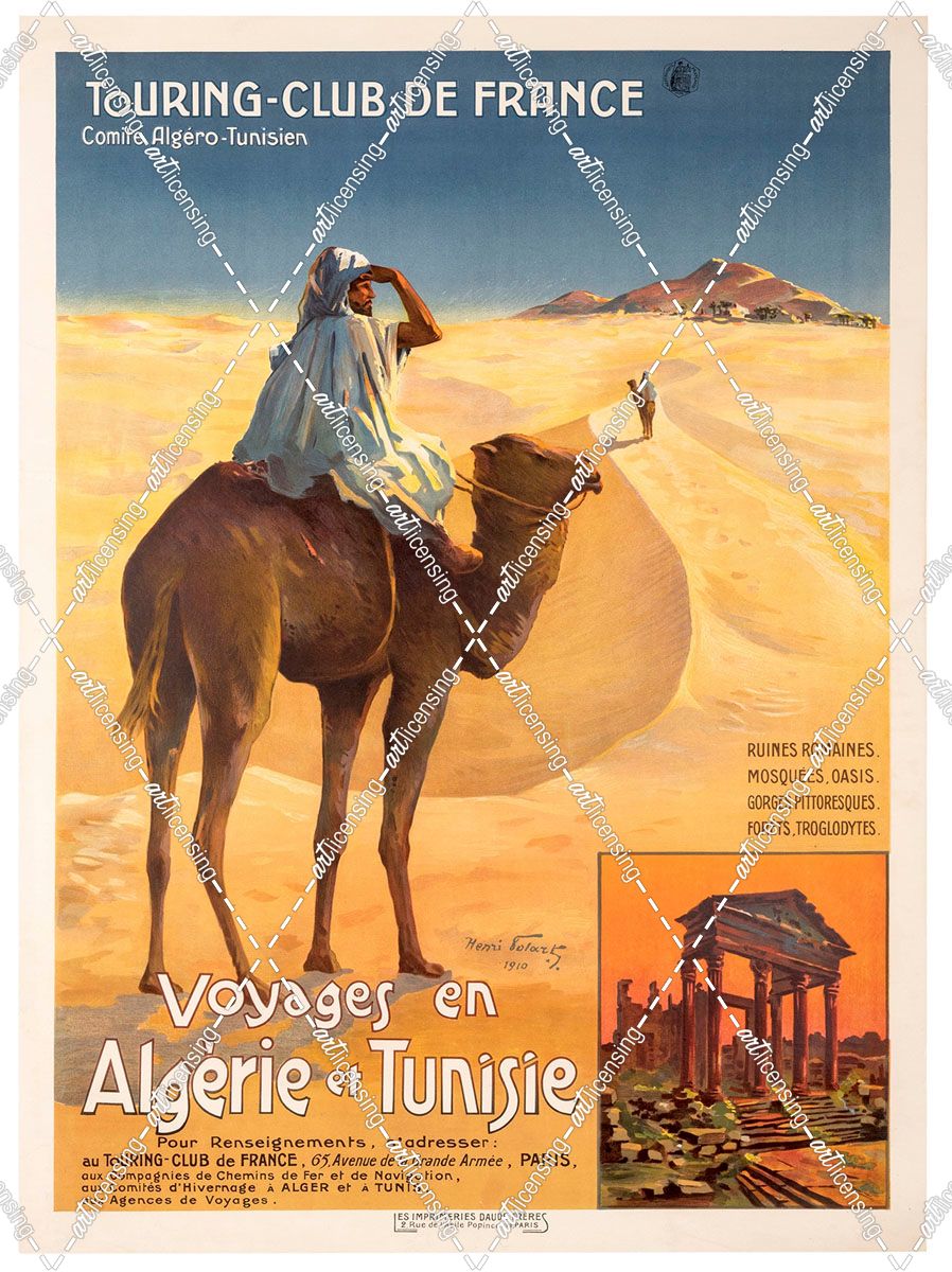 Voyages En Algerie Et Tunisie 1910 By Henri Polart