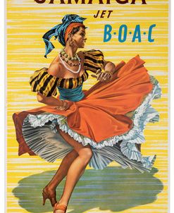 BOAC Jet Jamaica 1956 By Hayes