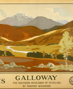 Lms Galloway By Norman Wilkinson 1927