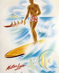 Matson Lines Hawaii 1955