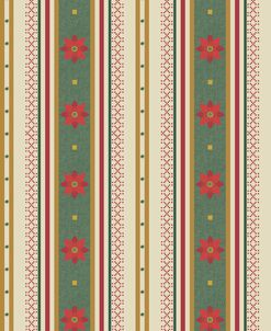 A Woodland Noel – Poinsettia Stripe