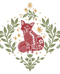 A Woodland Noel – Scandi Folk Fox