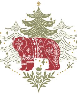 A Woodland Noel – Scandi Folk Bear
