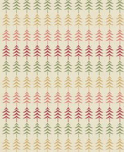 Colorful Christmas Trees