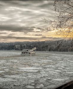 February Day On The Moskva River On The Vorobyovy Gory