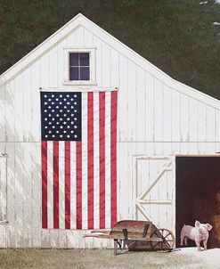 Barn With Piglet